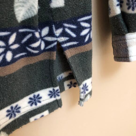 Capacity Knits Fleece Shirt Jacket Women's Large - Picture 6 of 12